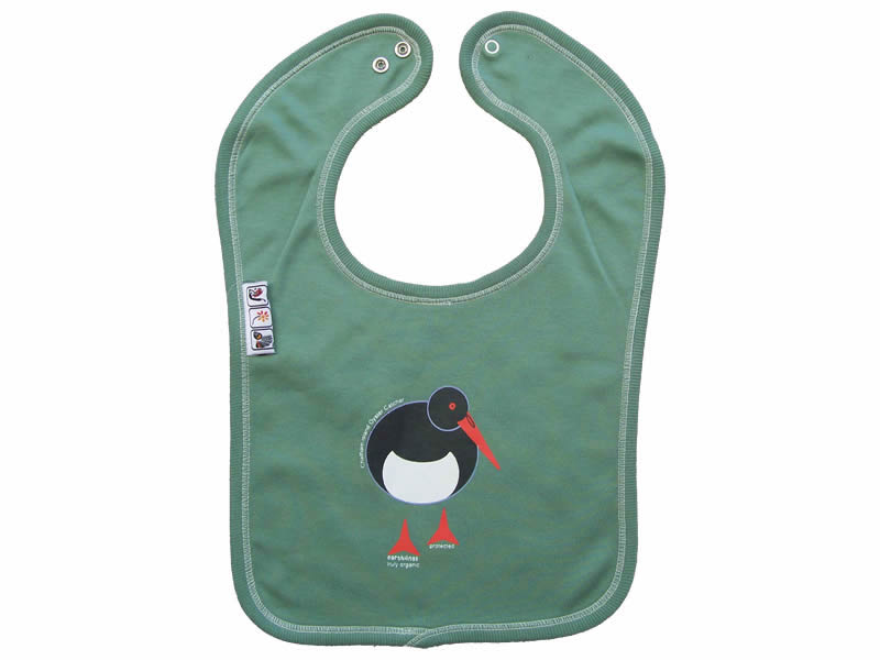 organic bib - oyster catcher - green bay