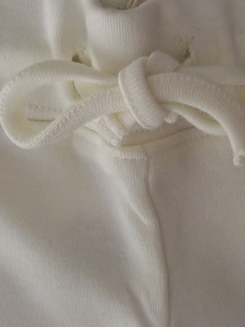 drawstring pants - drawsting close-up