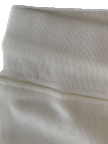 drawstring pants - elastic waistband