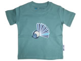 organic short sleeve t-shirt - fantail - green bay