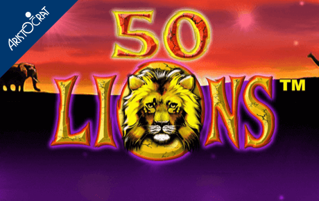 Machine a sous 50 Lions